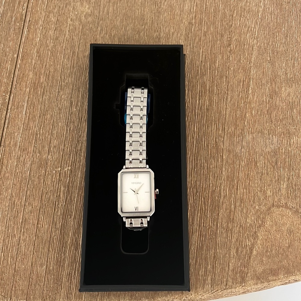 Vincero Ava Watch- Silver + Satin